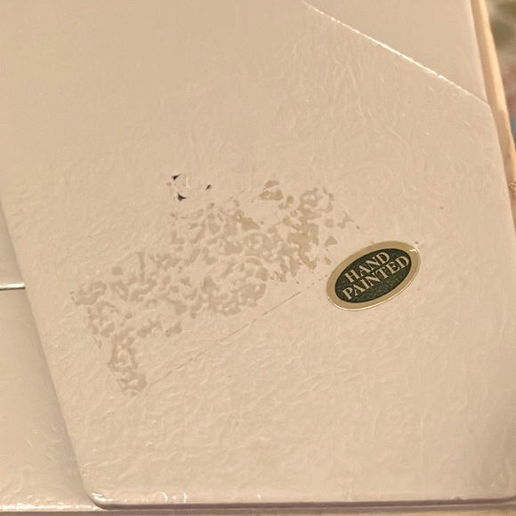 Hand Painted Wood Imitation Resin Picture Frame - Picture 5 of 5